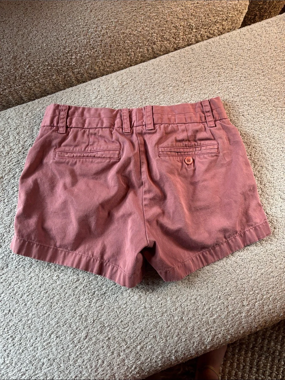 J. Crew Dusty Rose Cotton Chino Shorts